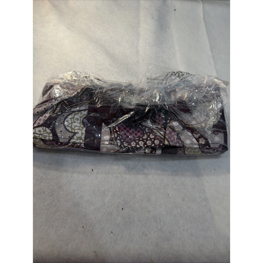 Thirty-One Organizing Utility Tote Retired Patchwork Paisley Bag Purple New - Picture 10 of 10